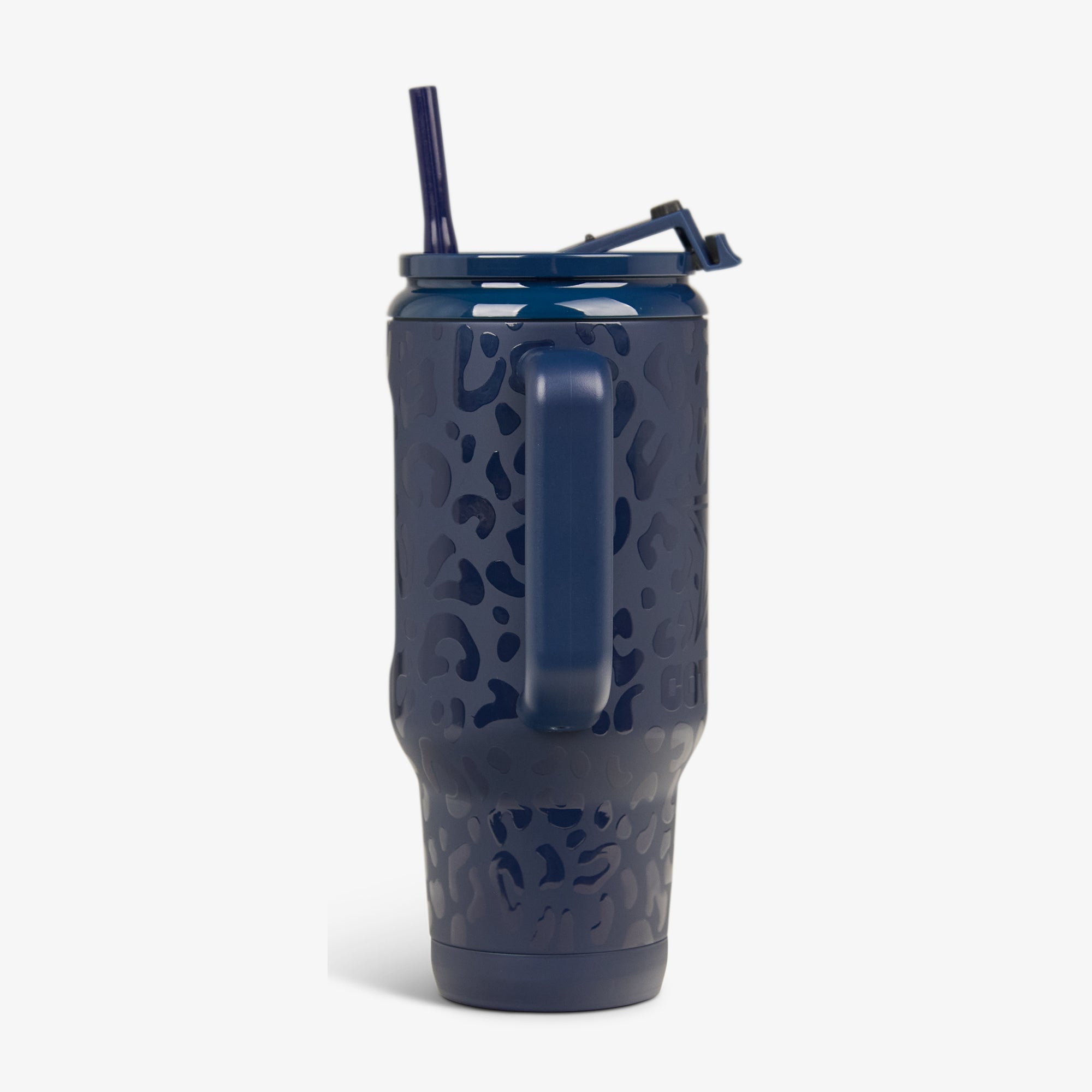 NFL 32 Oz Leopard Flip ‘n’ Sip Travel Mug Q9 - Cowboys - Product View