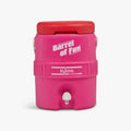 Retro Barrel of Fun 2 Gallon Jug K7 - Tutti Frutti - Front View