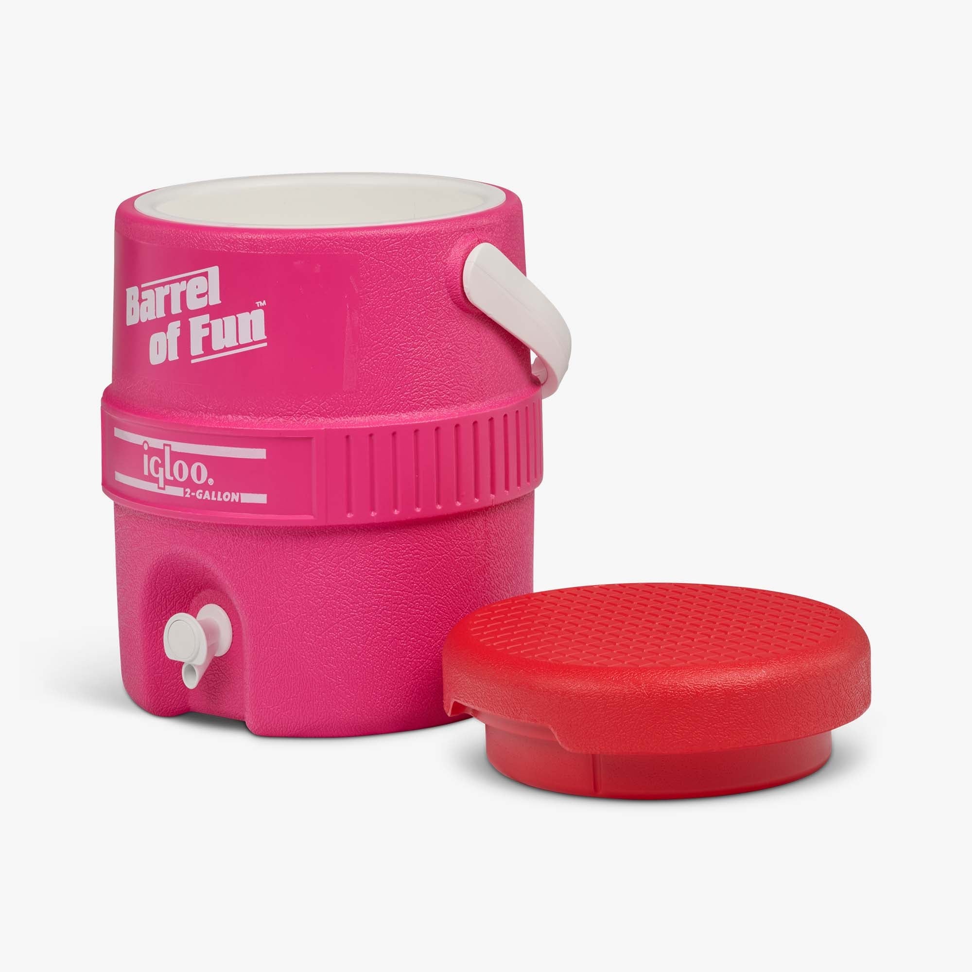 Retro Barrel of Fun 2 Gallon Jug K7 - Tutti Frutti - Open View