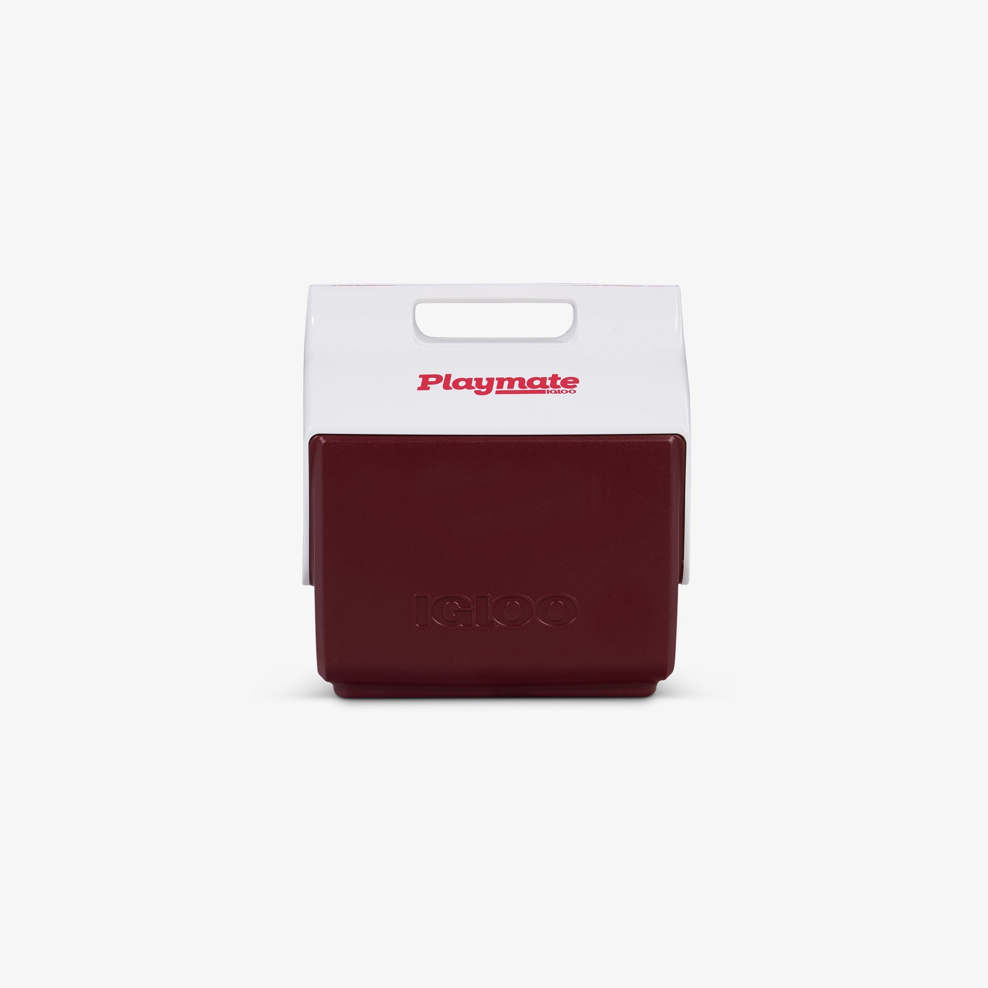 Retro Little Playmate 7 Qt Cooler D3 - Maroon/Bold Magenta - Product View