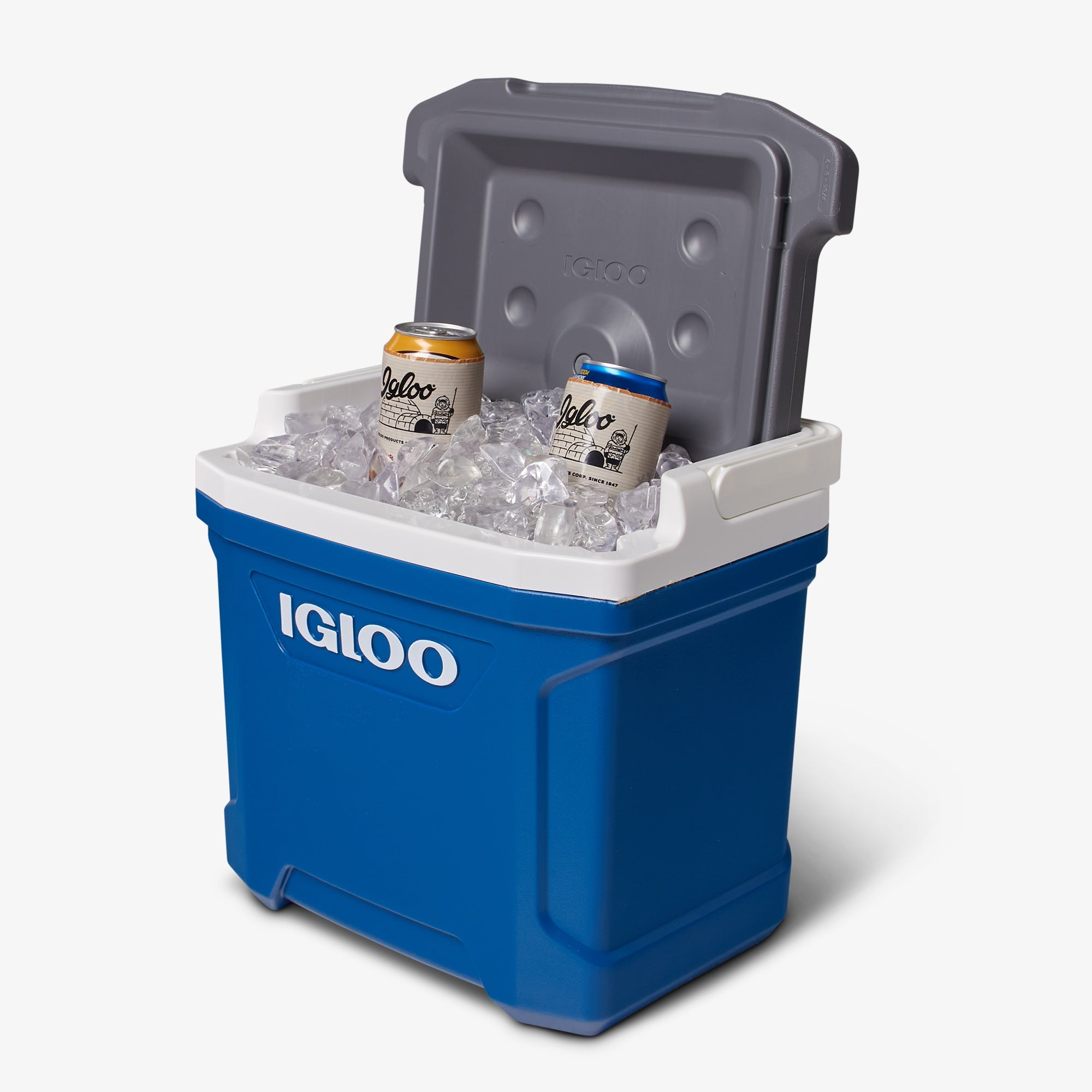 Latitude 16 Qt Cooler J3 - Blue - Product View