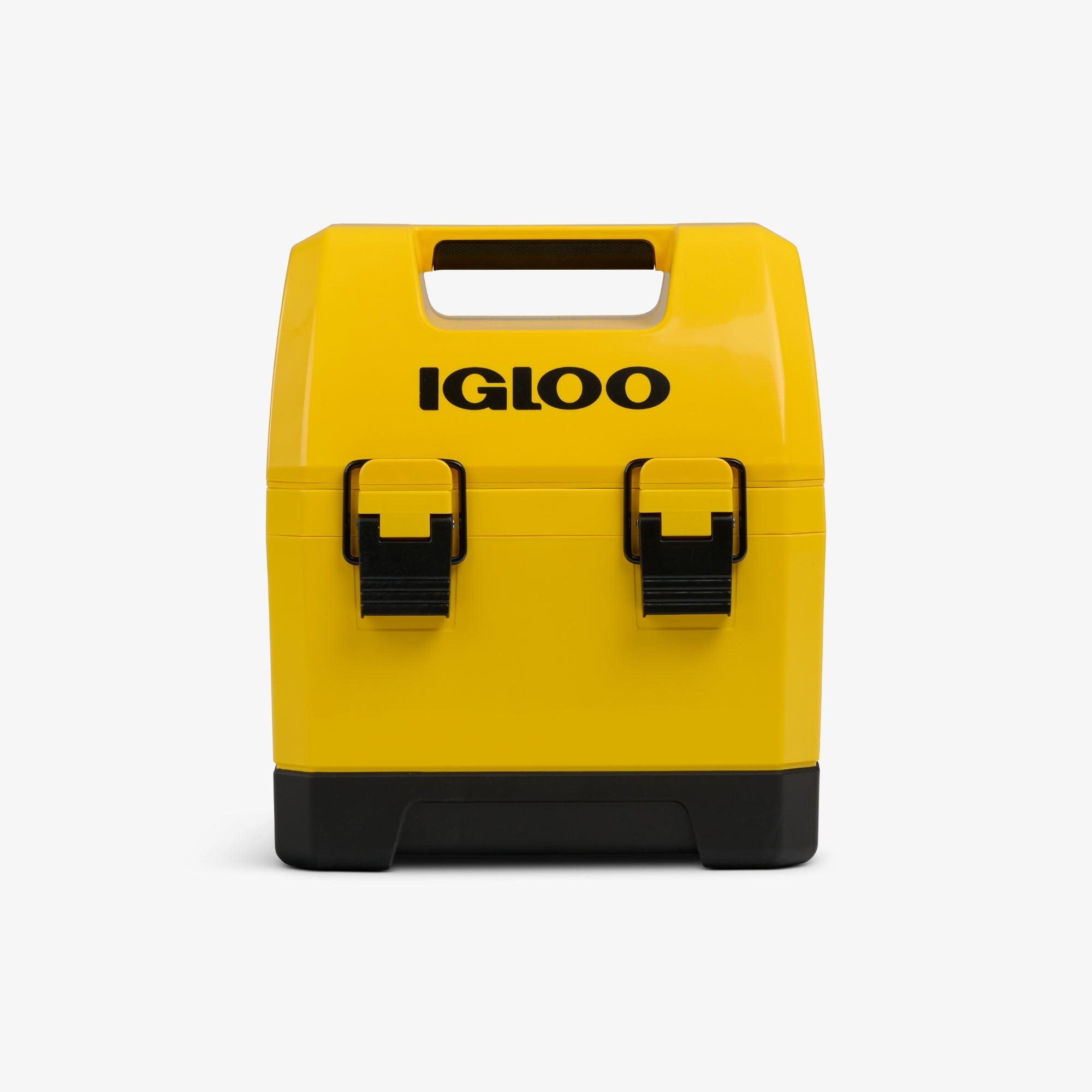 Gripper CoolBox 10 Qt Cooler U6 - Industrial Yellow - Front View