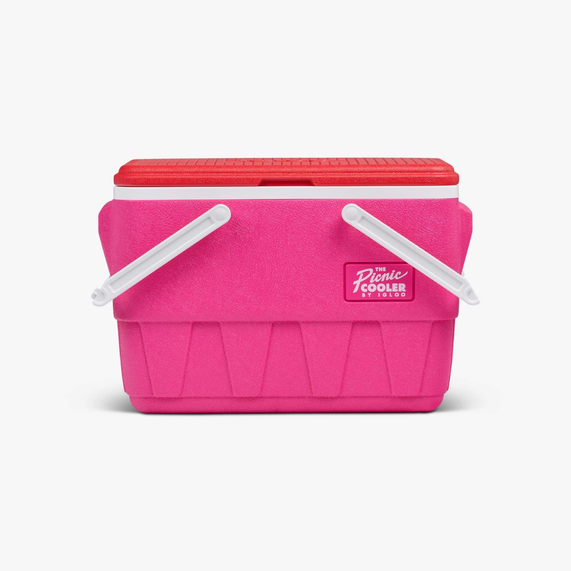Retro Picnic Basket 25 Qt Cooler F1 - Tutti Frutti - Strap View
