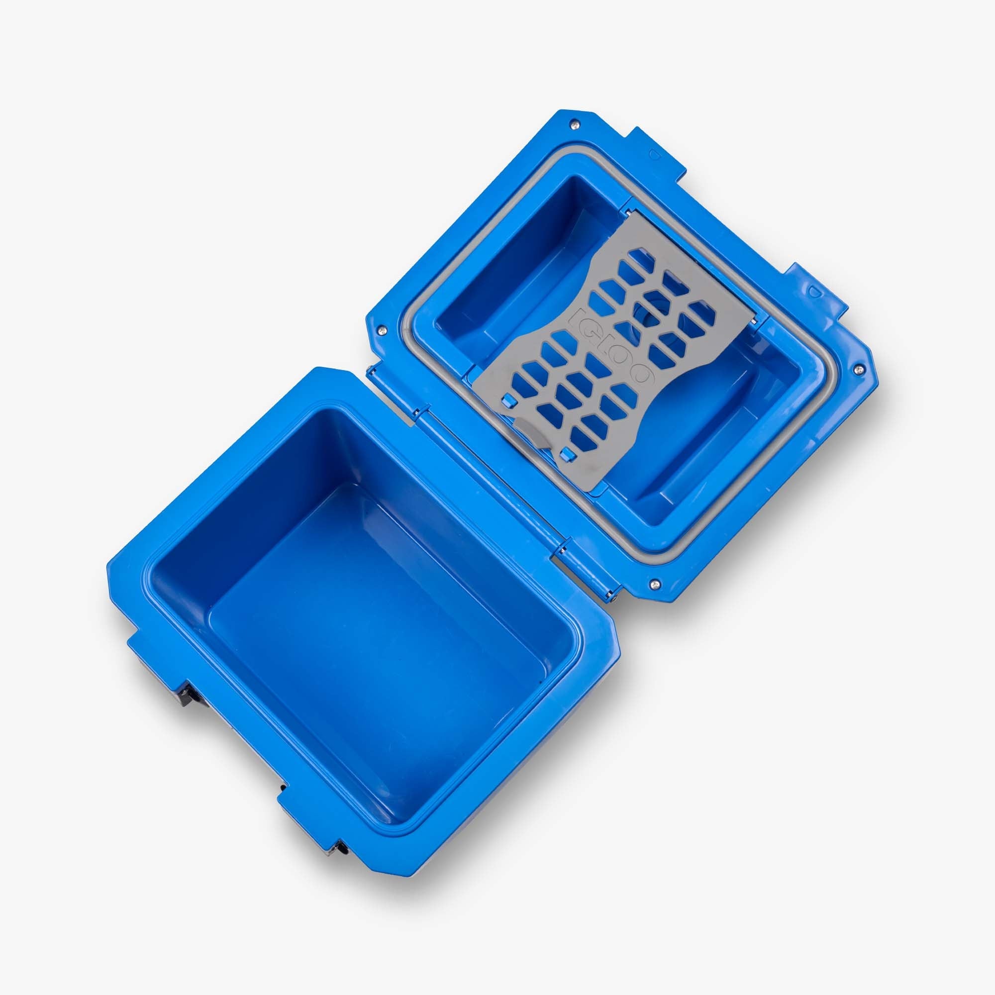 Gripper CoolBox 10 Qt Cooler U6 - Sneaky Blue - Open View