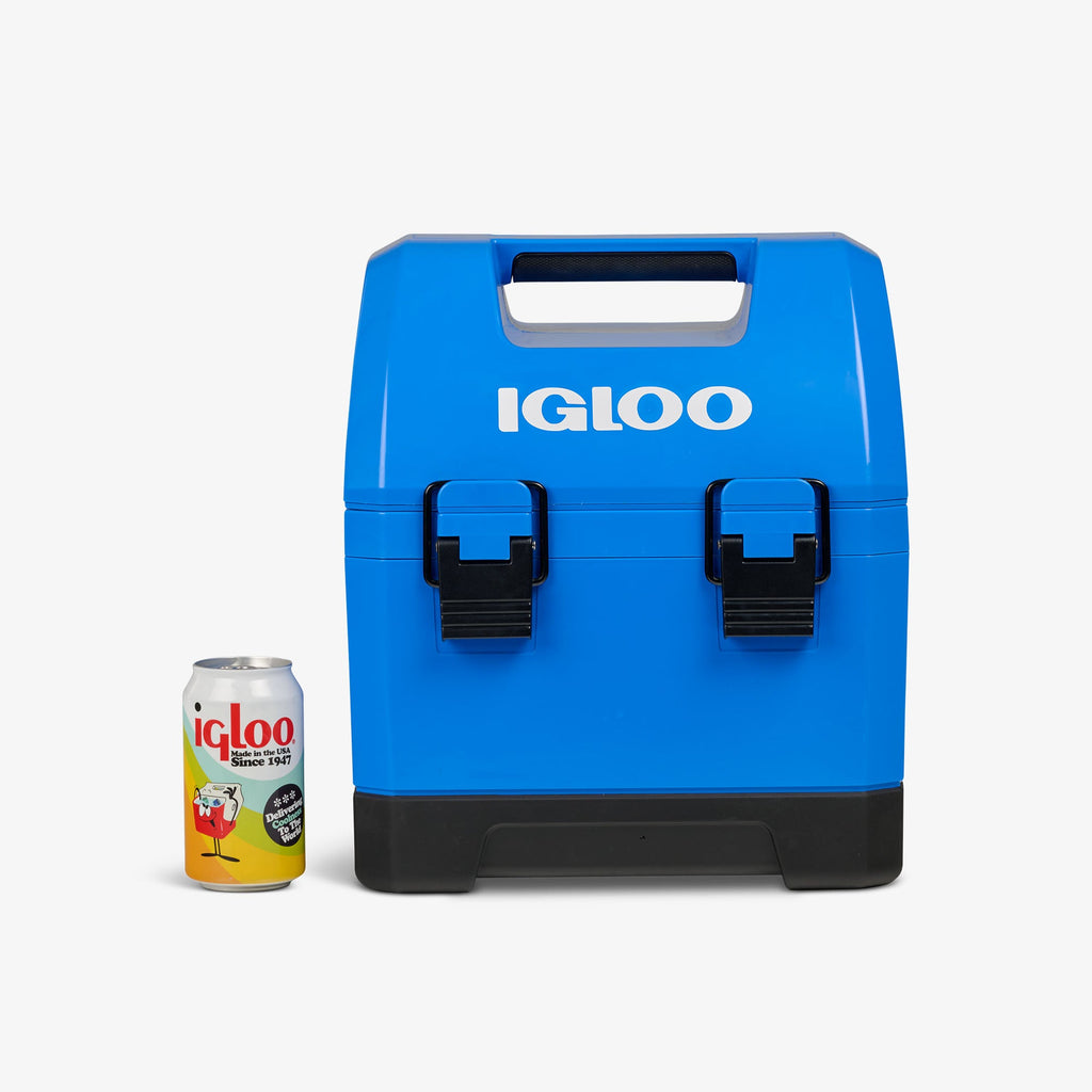 Gripper CoolBox 10 Qt Cooler U6 - Sneaky Blue - Size View