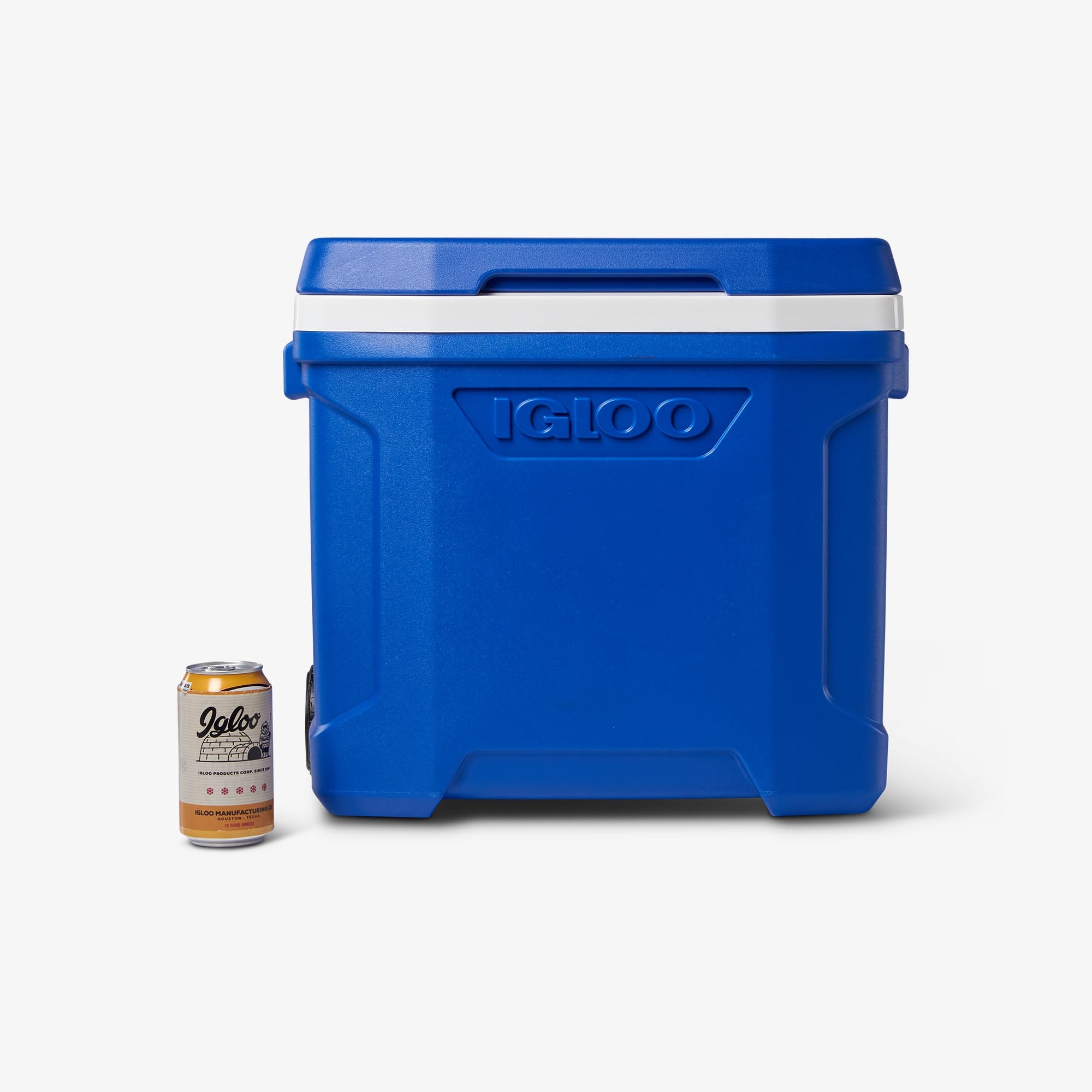 Profile II 28 Qt Roller Cooler C8 - Majestic Blue - Size View