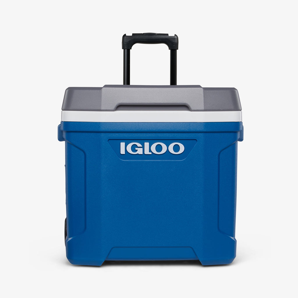 Latitude 30 Qt Roller Cooler S4 - Blue - Strap View