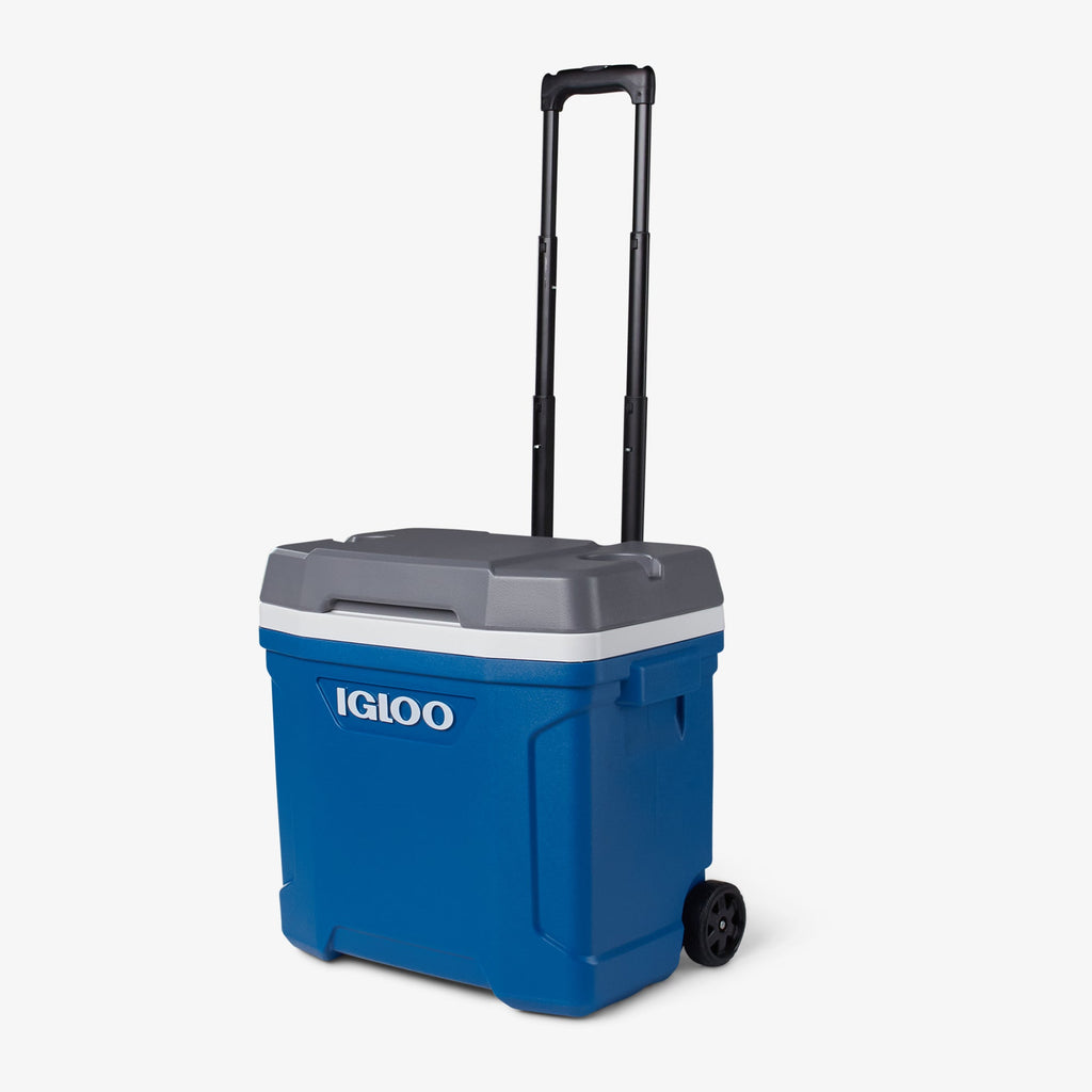 Latitude 30 Qt Roller Cooler S4 - Blue - Product View
