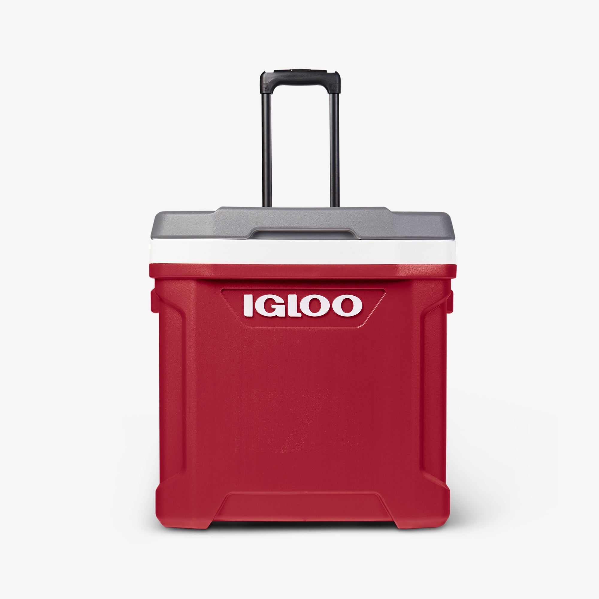 Latitude 60 Qt Roller Cooler R7 - Red - Strap View