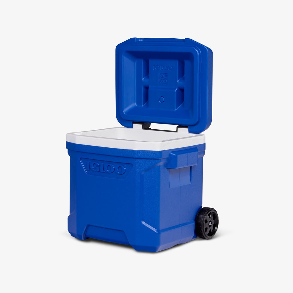 Profile II 16 Qt Roller Cooler N8 - Majestic Blue - Open View