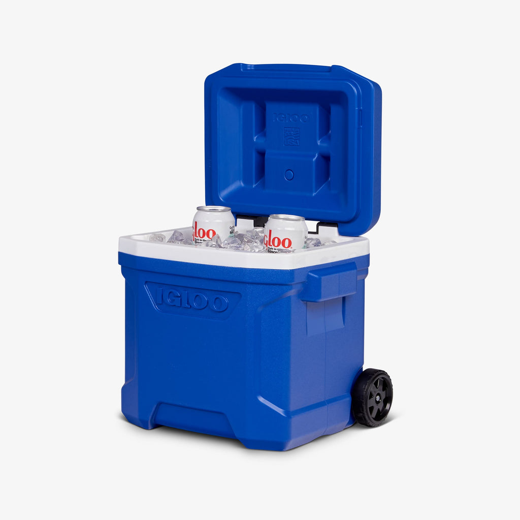 Profile II 16 Qt Roller Cooler N8 - Majestic Blue - Product View