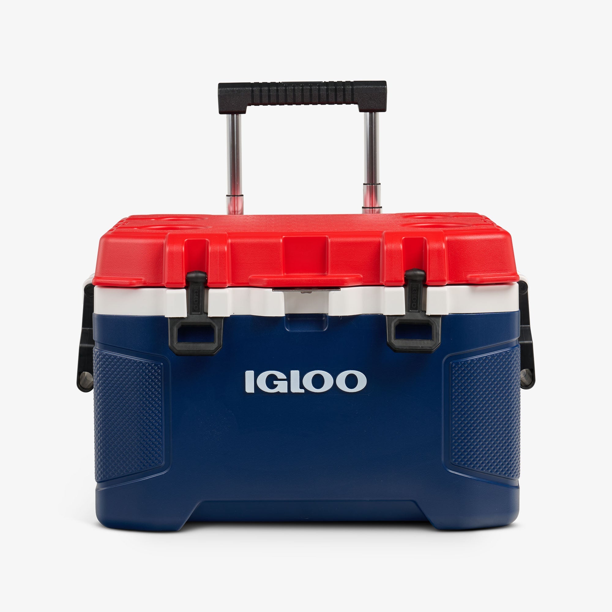 Trailmate® 52 Qt Roller Cooler Z4 - Americana - Strap View