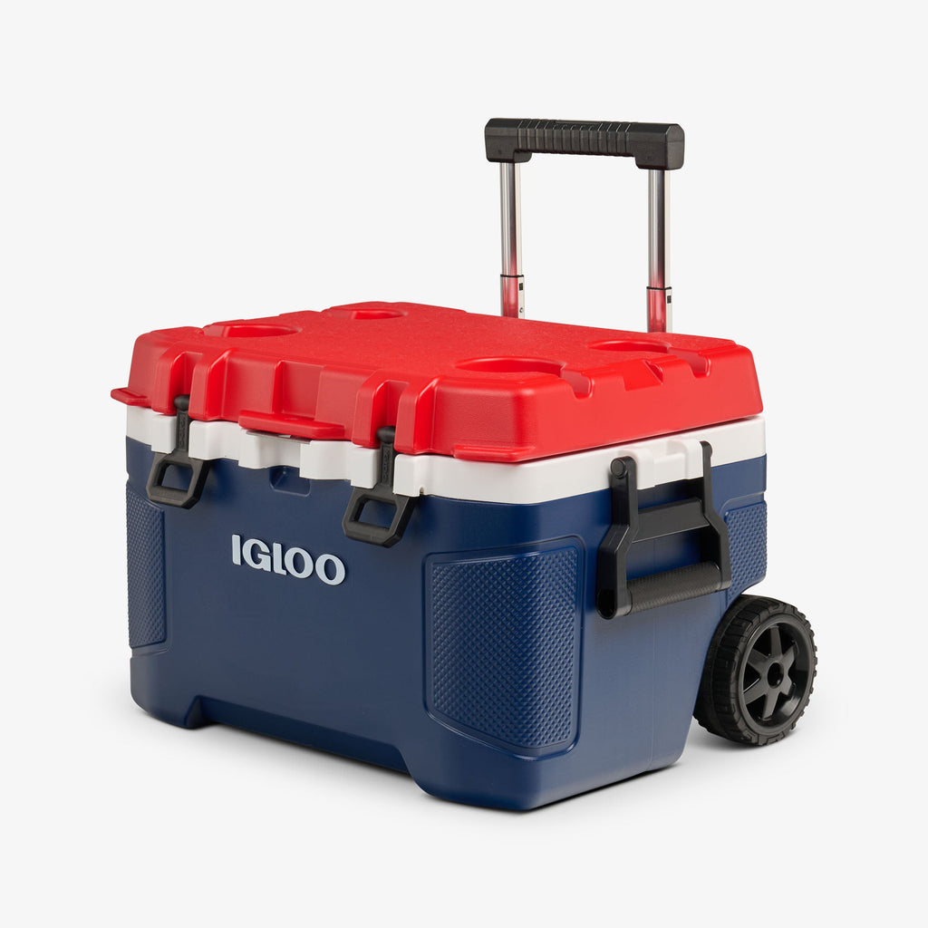 Trailmate® 52 Qt Roller Cooler Z4 - Americana - Product View