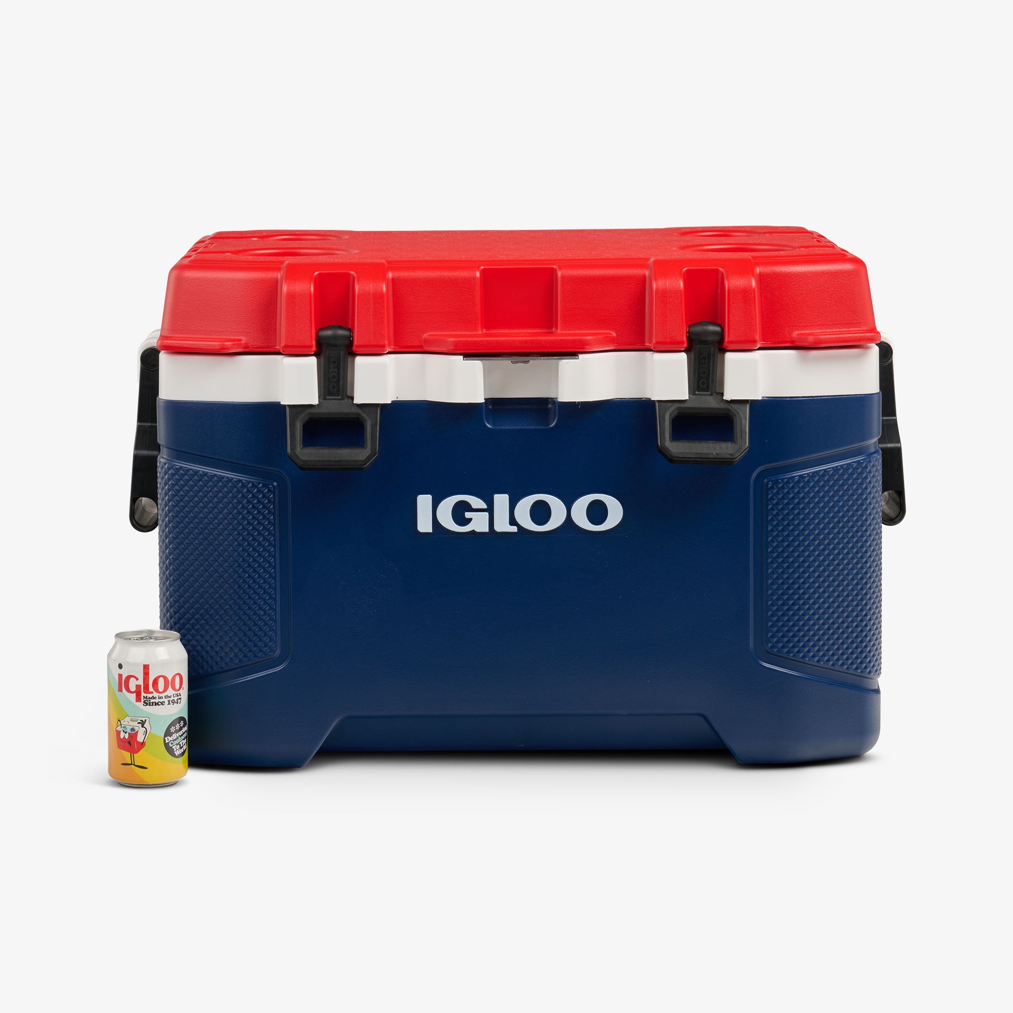 Trailmate® 52 Qt Roller Cooler Z4 - Americana - Size View