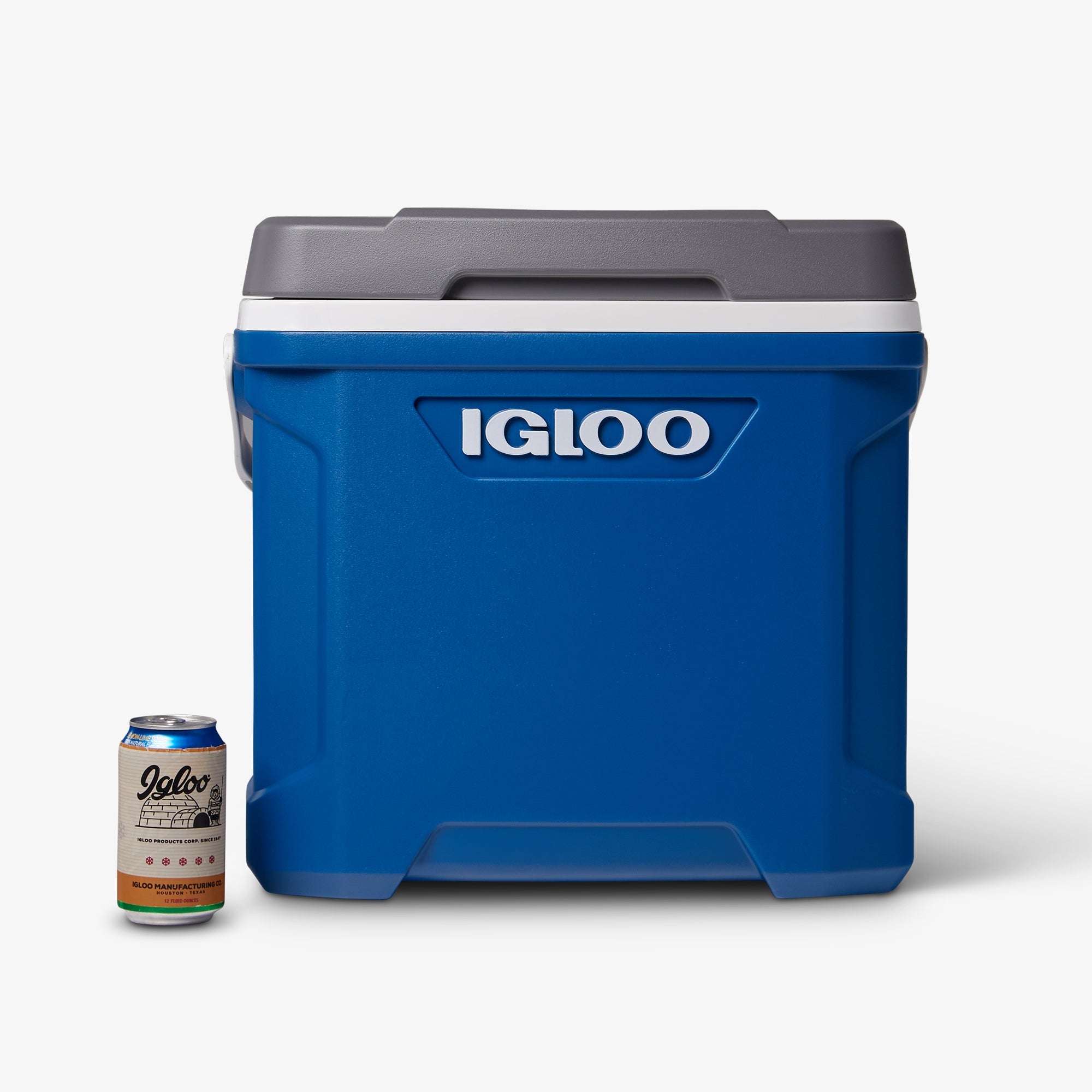 Latitude 30 Qt Cooler P9 - Blue - Size View