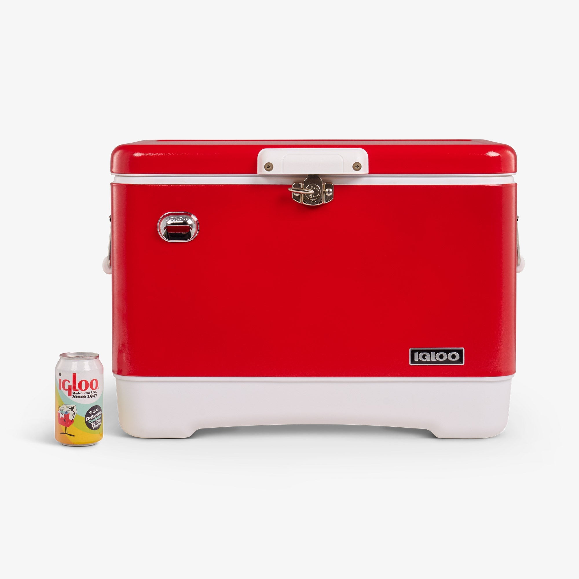 Legacy 54 Qt Cooler X3 - Red Star - Size View