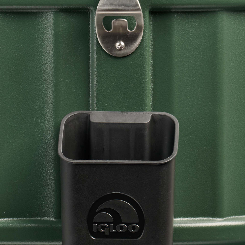 Party Bar 125 Qt Cooler V1 - Oil Green - Product View