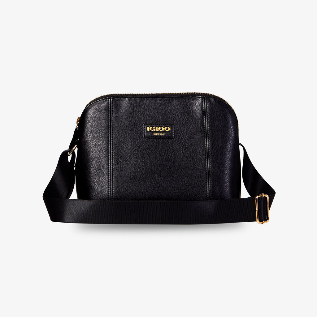 Igloo Luxe® Crossbody Cooler Bag N9 - Black - Front View