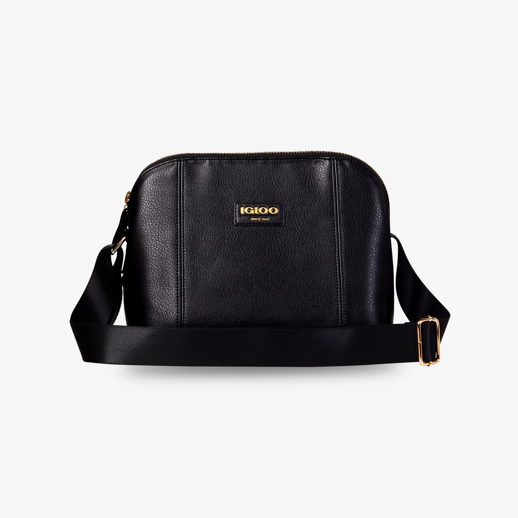 Igloo Luxe® Crossbody Cooler Bag N9 - Black - Front View