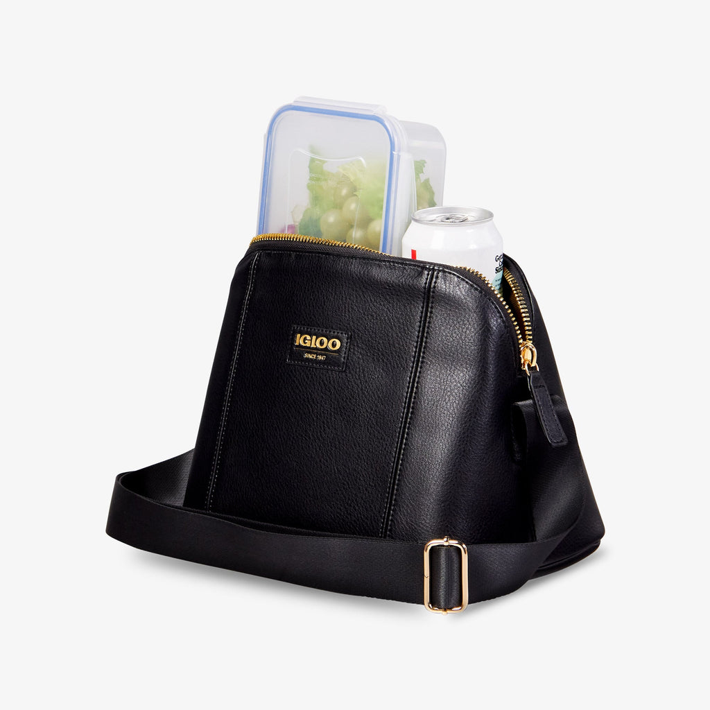 Igloo Luxe® Crossbody Cooler Bag N9 - Black - Product View