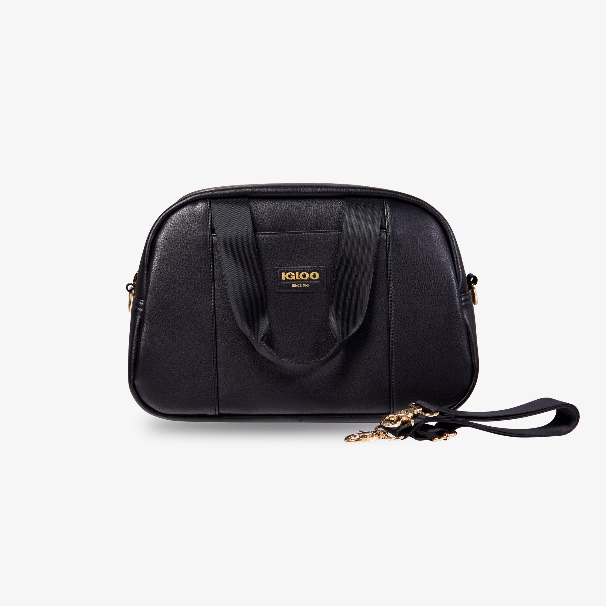 Igloo Luxe® Satchel Cooler Bag H4 - Black - Front View
