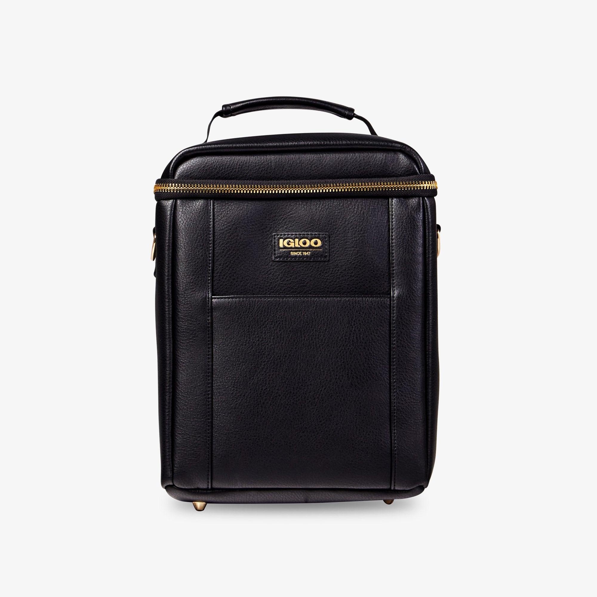 Igloo Luxe® Mini Convertible Backpack A9 - Black - Front View
