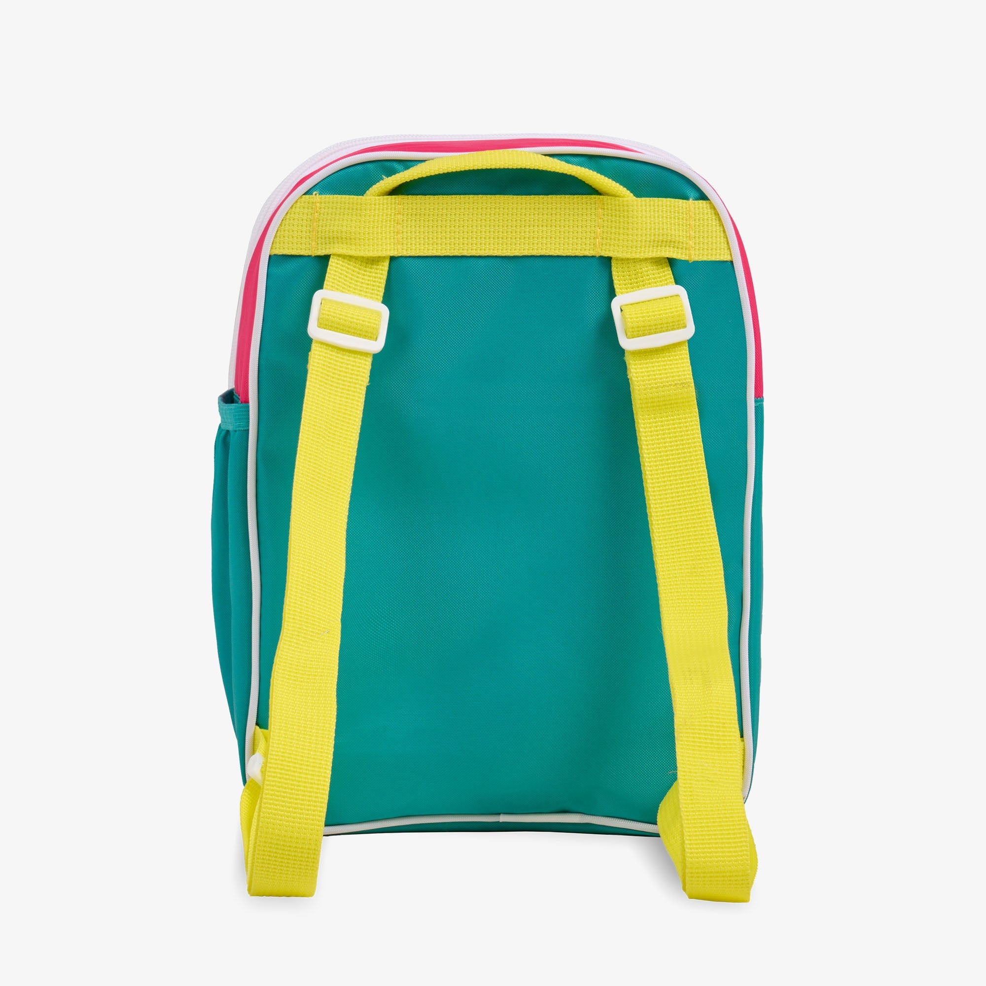 Retro Mini Convertible Backpack A3 - Jade - Back View