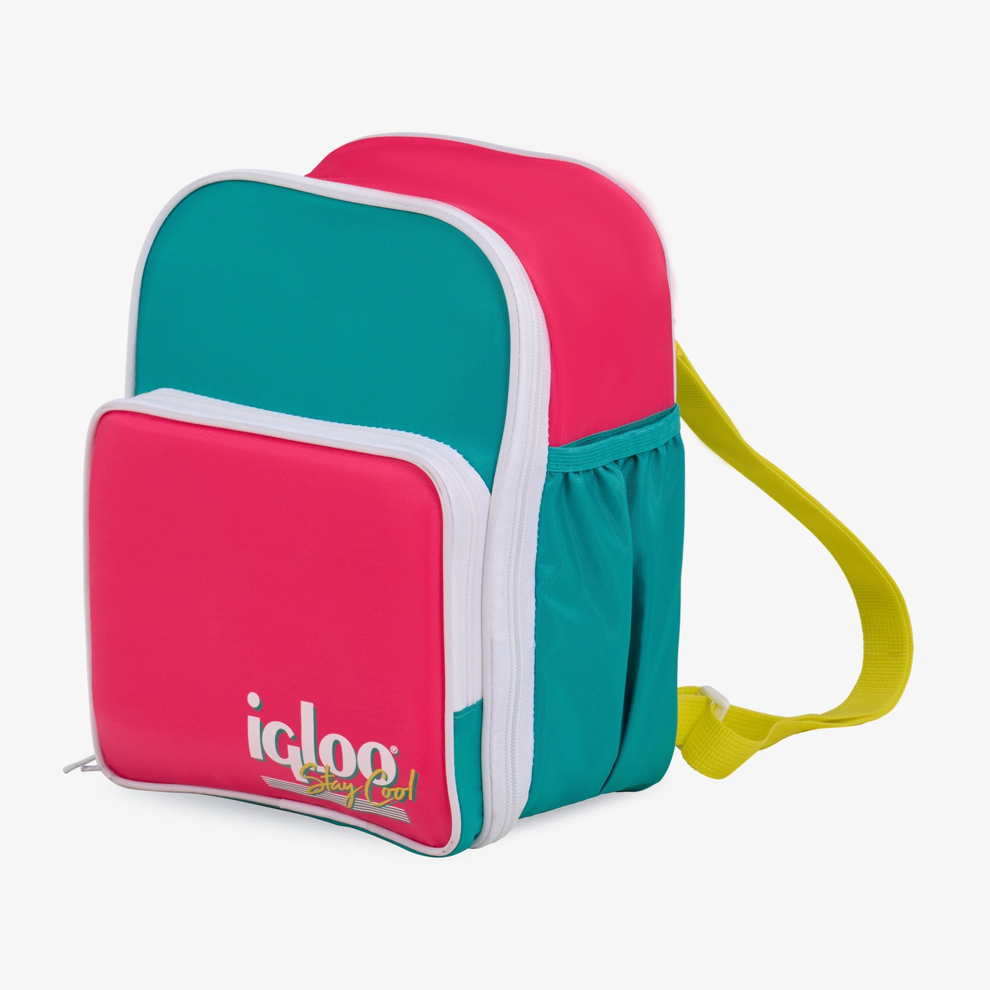 Retro Mini Convertible Backpack A3 - Jade - Product View