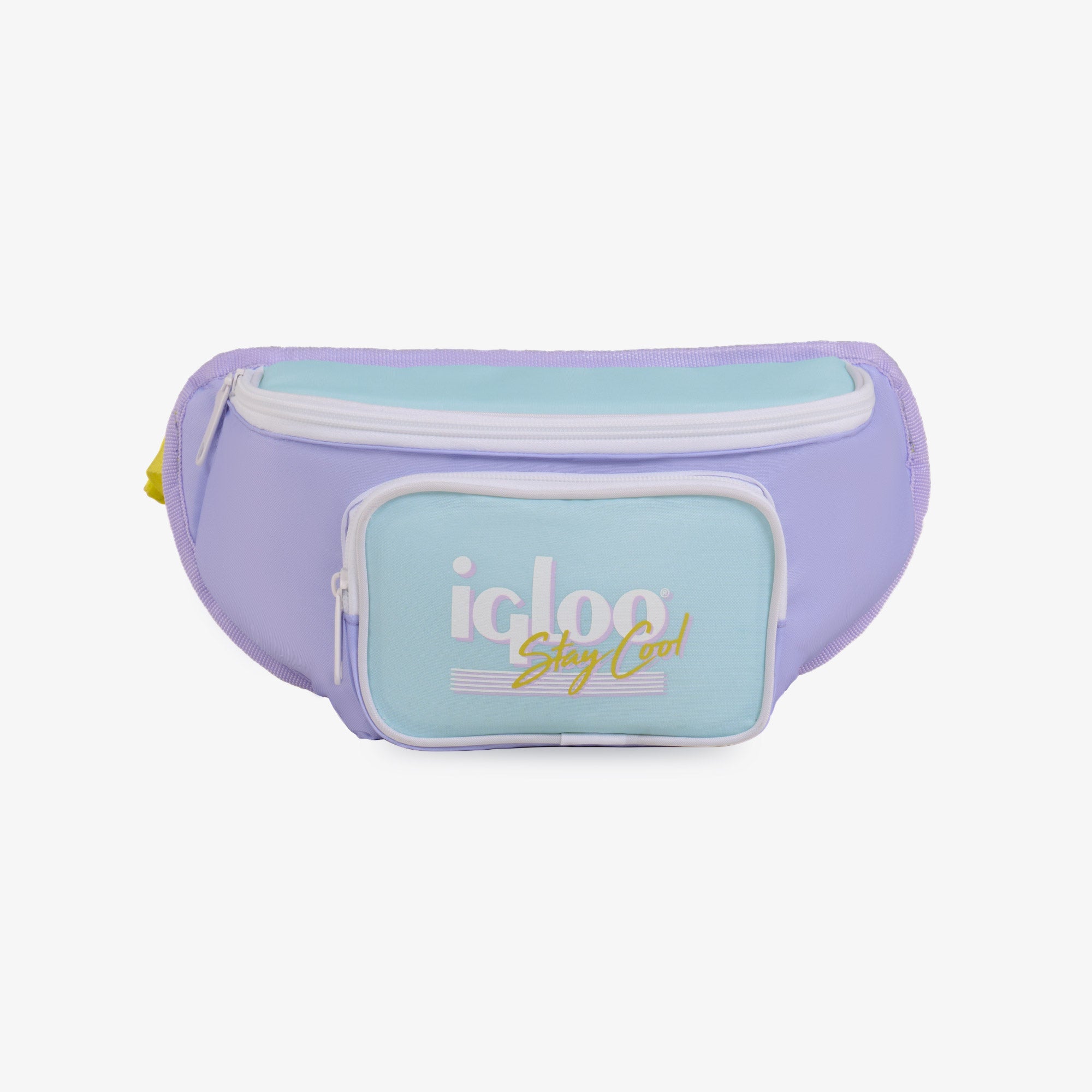 Retro Fanny Pack I0 - Lilac - Front View