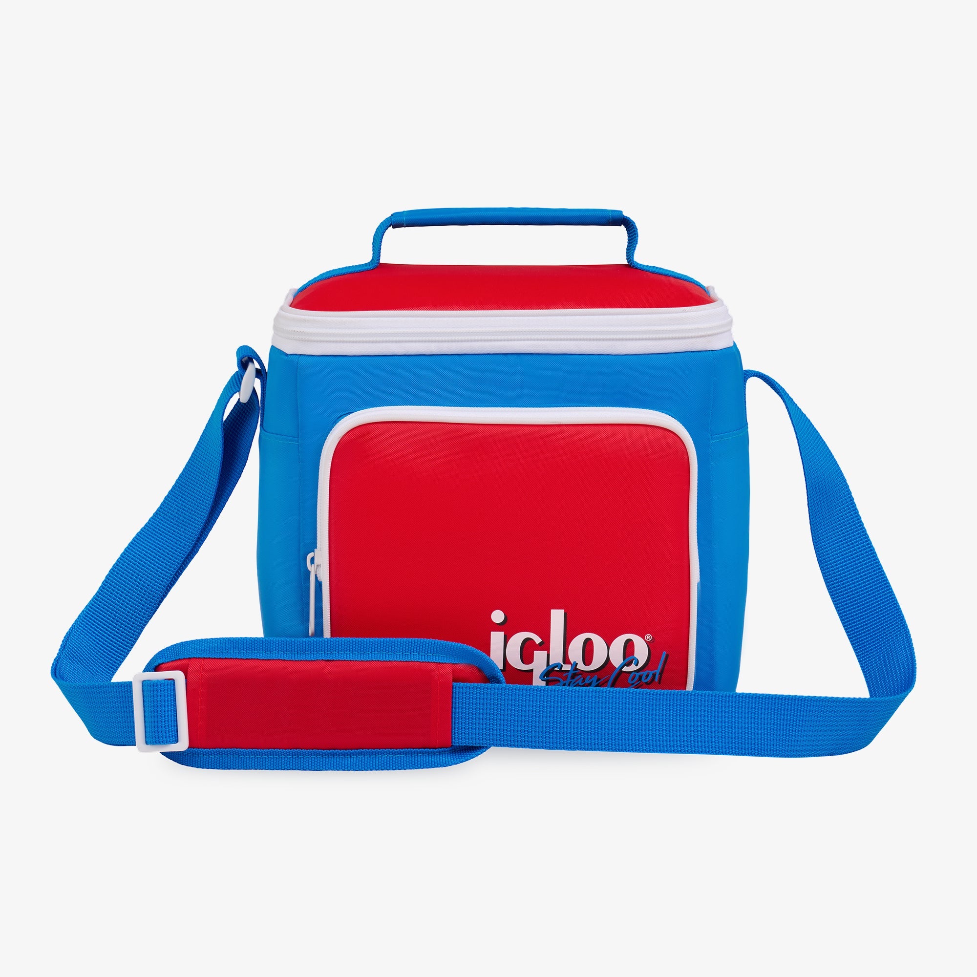 Retro Square Lunch Bag N0 - Americana - Front View
