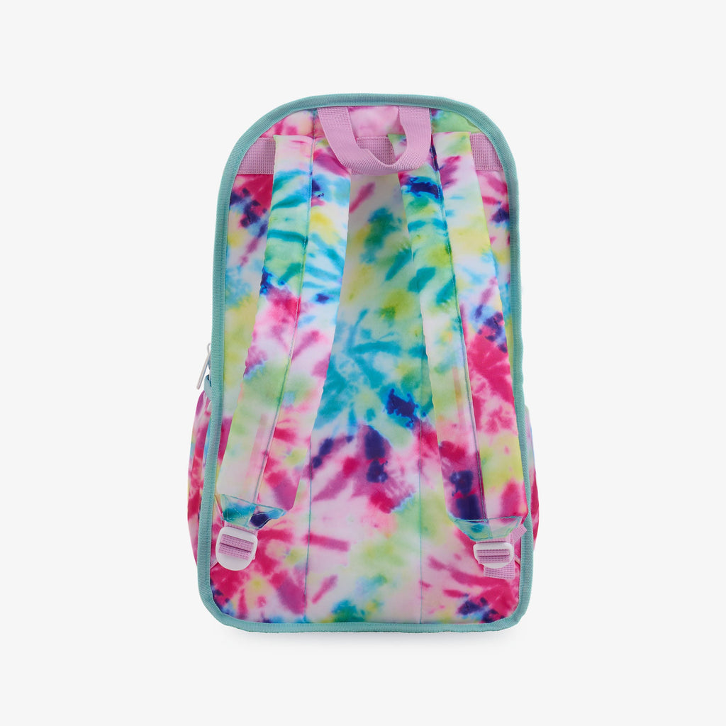 Retro Backpack Cooler U6 - Tie-Dye - Back View