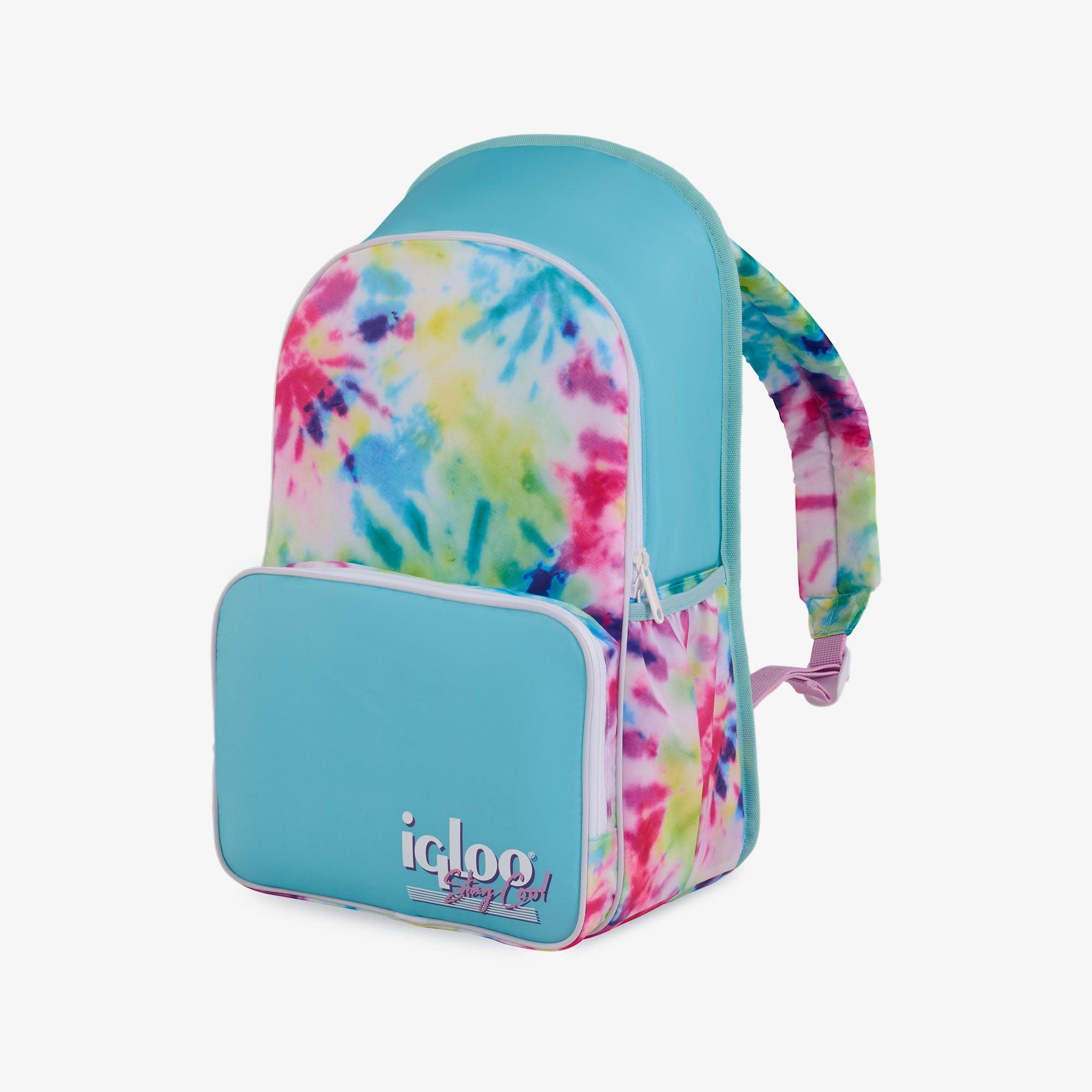 Retro Backpack Cooler U6 - Tie-Dye - Product View