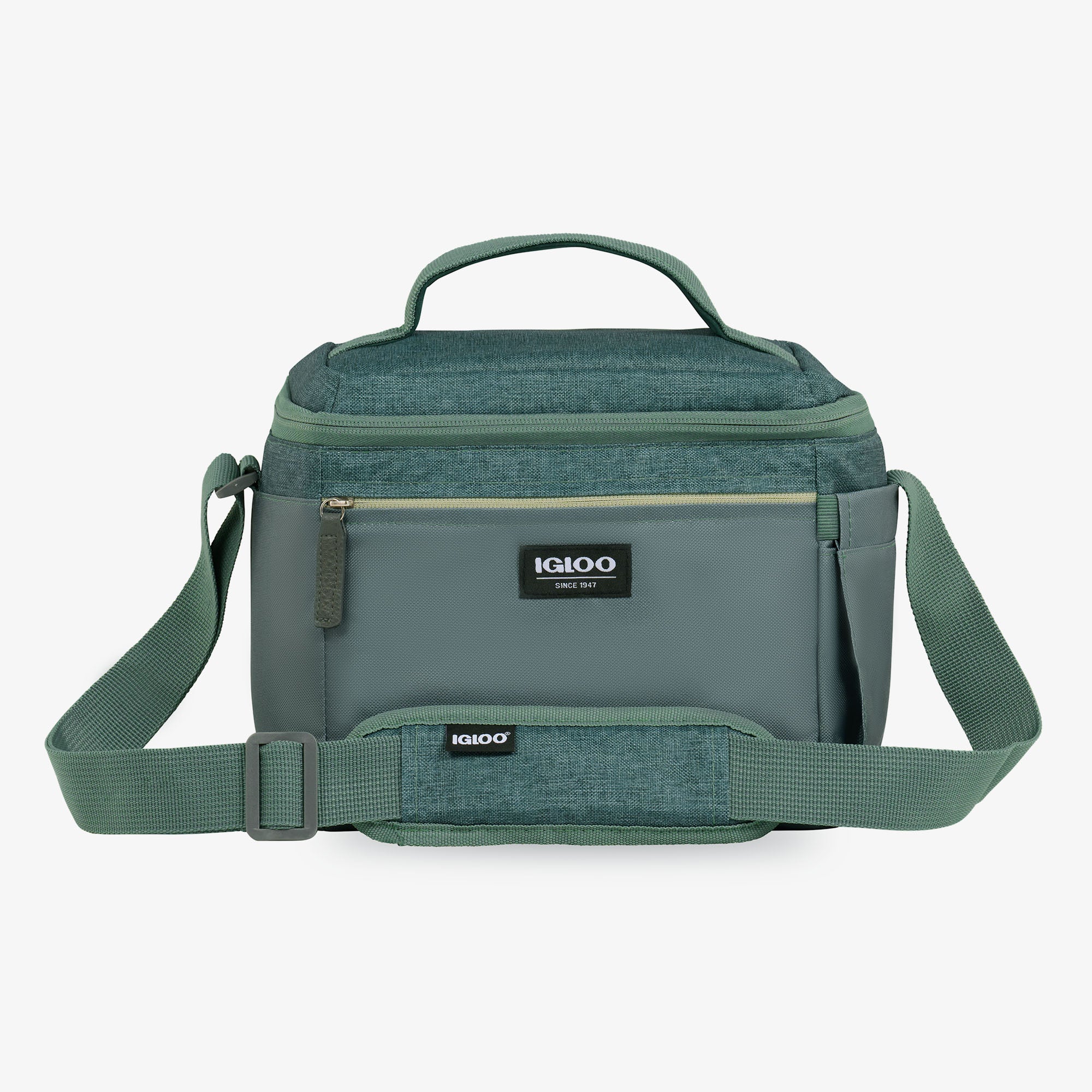 Everyday Lunch Rounded Cube Cooler Bag I6 - Spruce - Front View