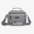 Everyday Lunch Rounded Cube Cooler Bag I6 - Gray - Front View
