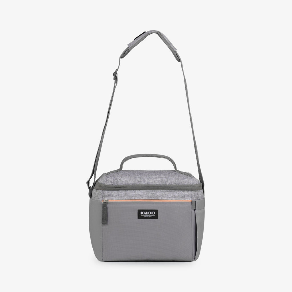 Everyday Lunch Rounded Cube Cooler Bag I6 - Gray - Strap View