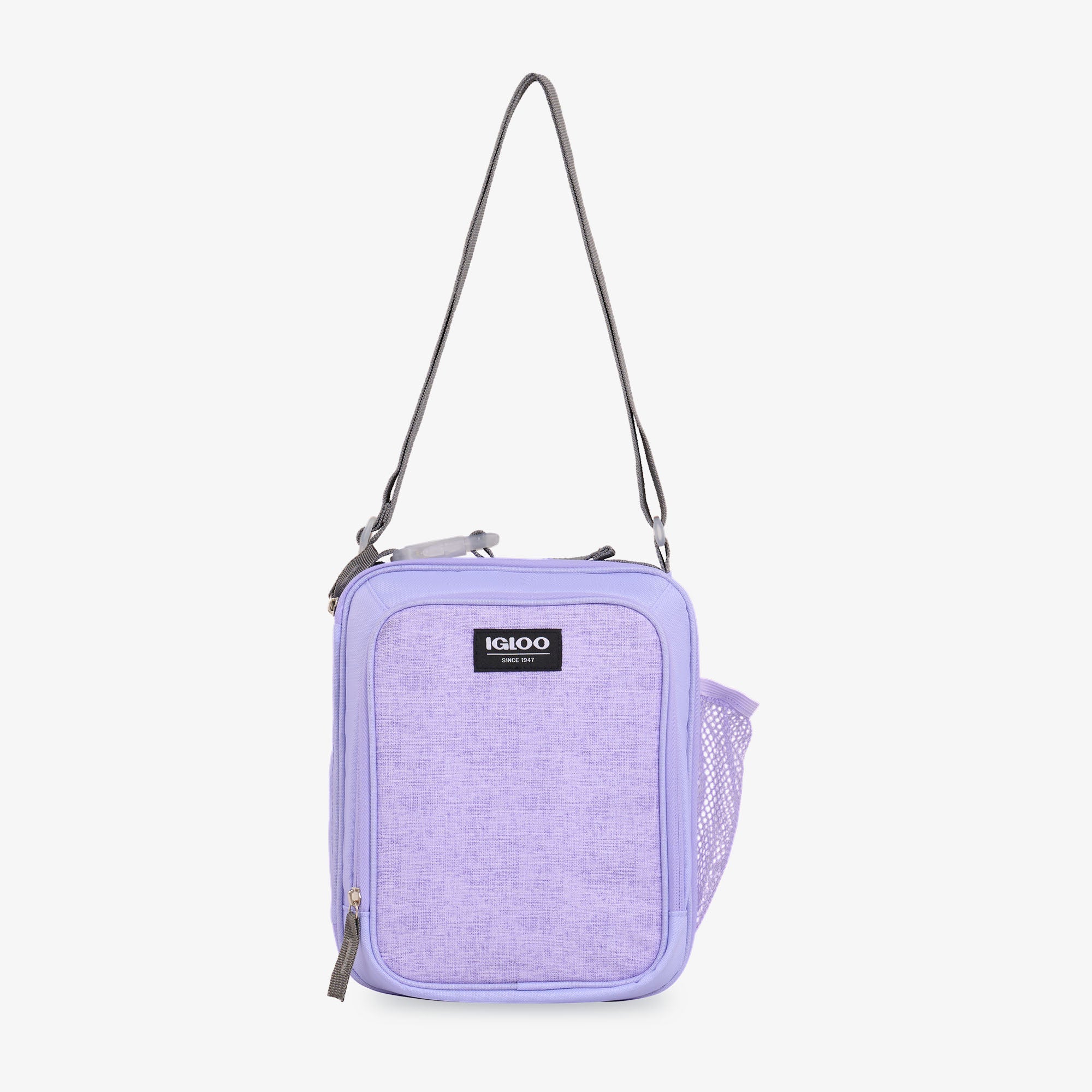 Kids Everyday Lunch Vertical Cooler Bag X0 - Lilac - Strap View