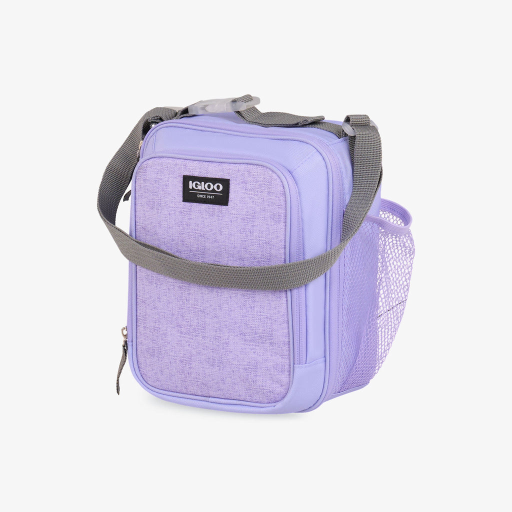 Kids Everyday Lunch Vertical Cooler Bag X0 - Lilac - Product View