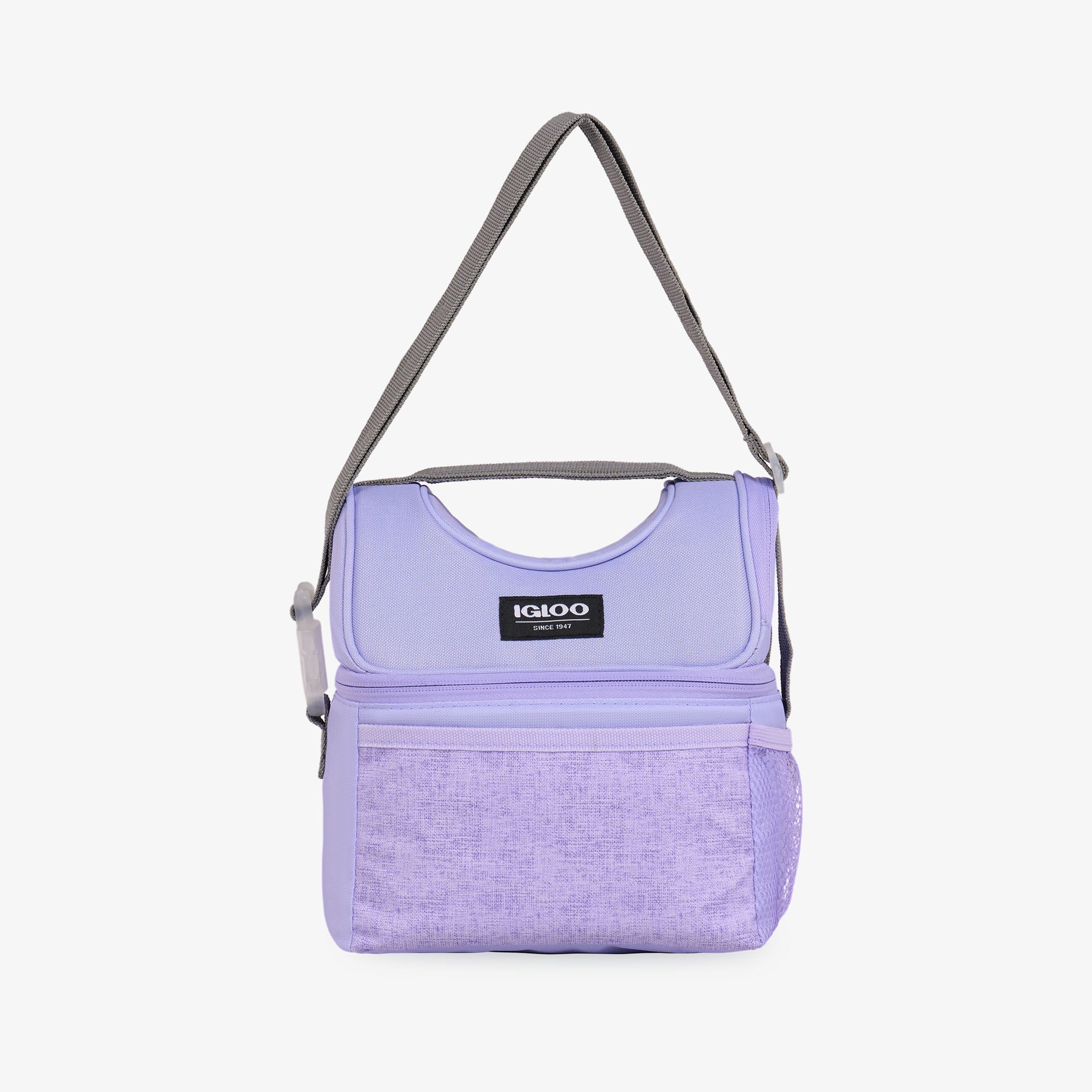 Kids Everyday Lunch Gripper Cooler Bag L8 - Lilac - Strap View