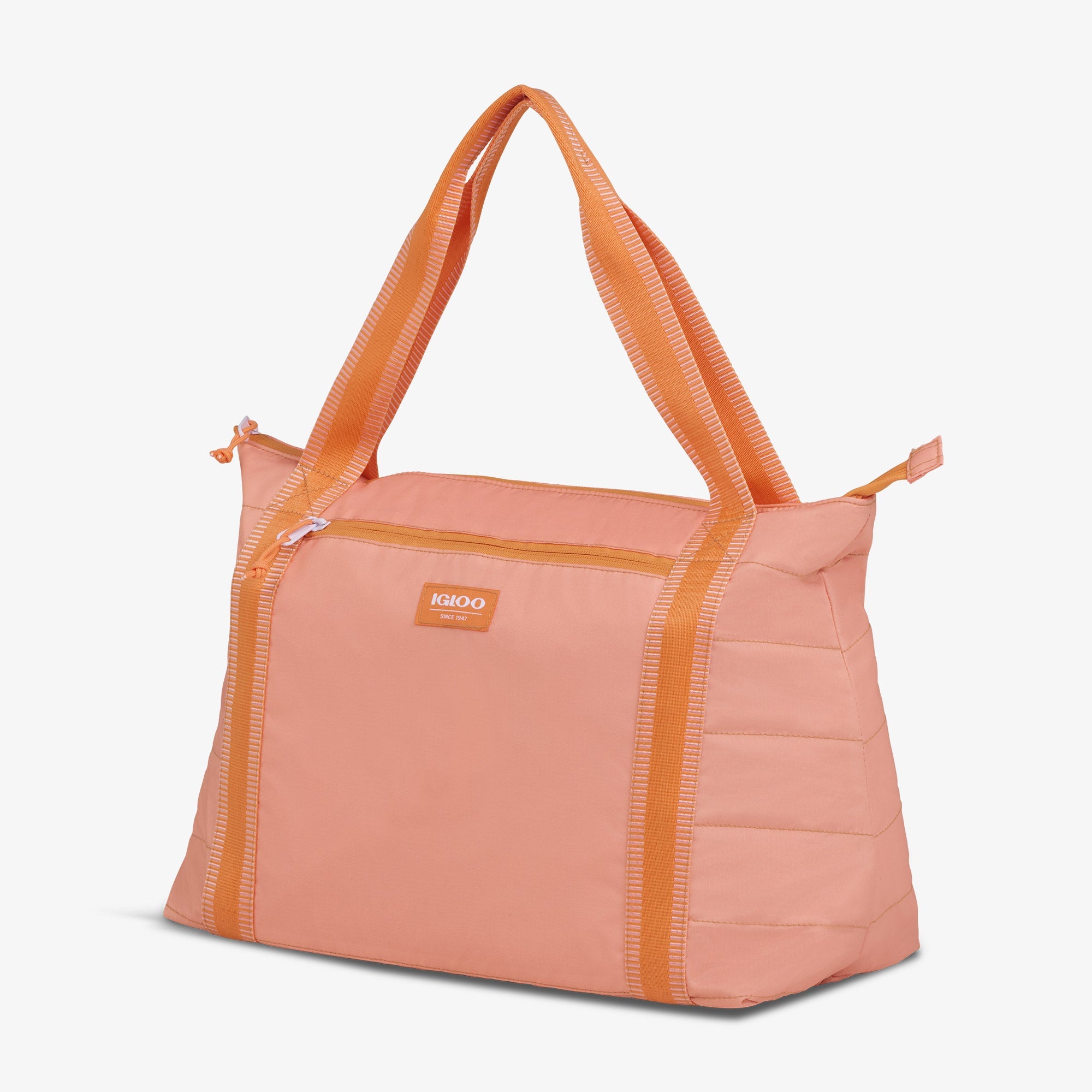 Packable Puffer 20-Can Cooler Bag F2 - Apricot - Product View