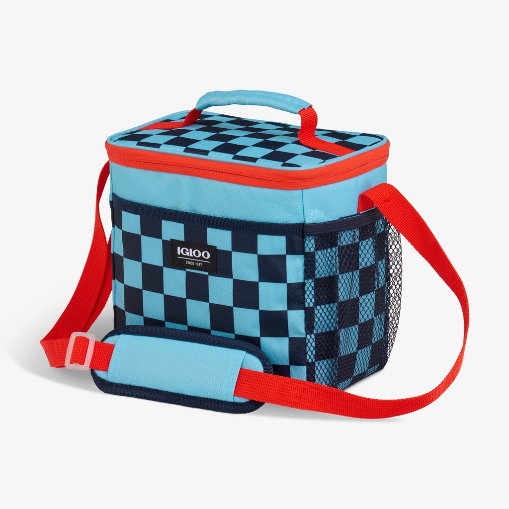 Kids Square Lunch Bag X7 - Checkers - Product View