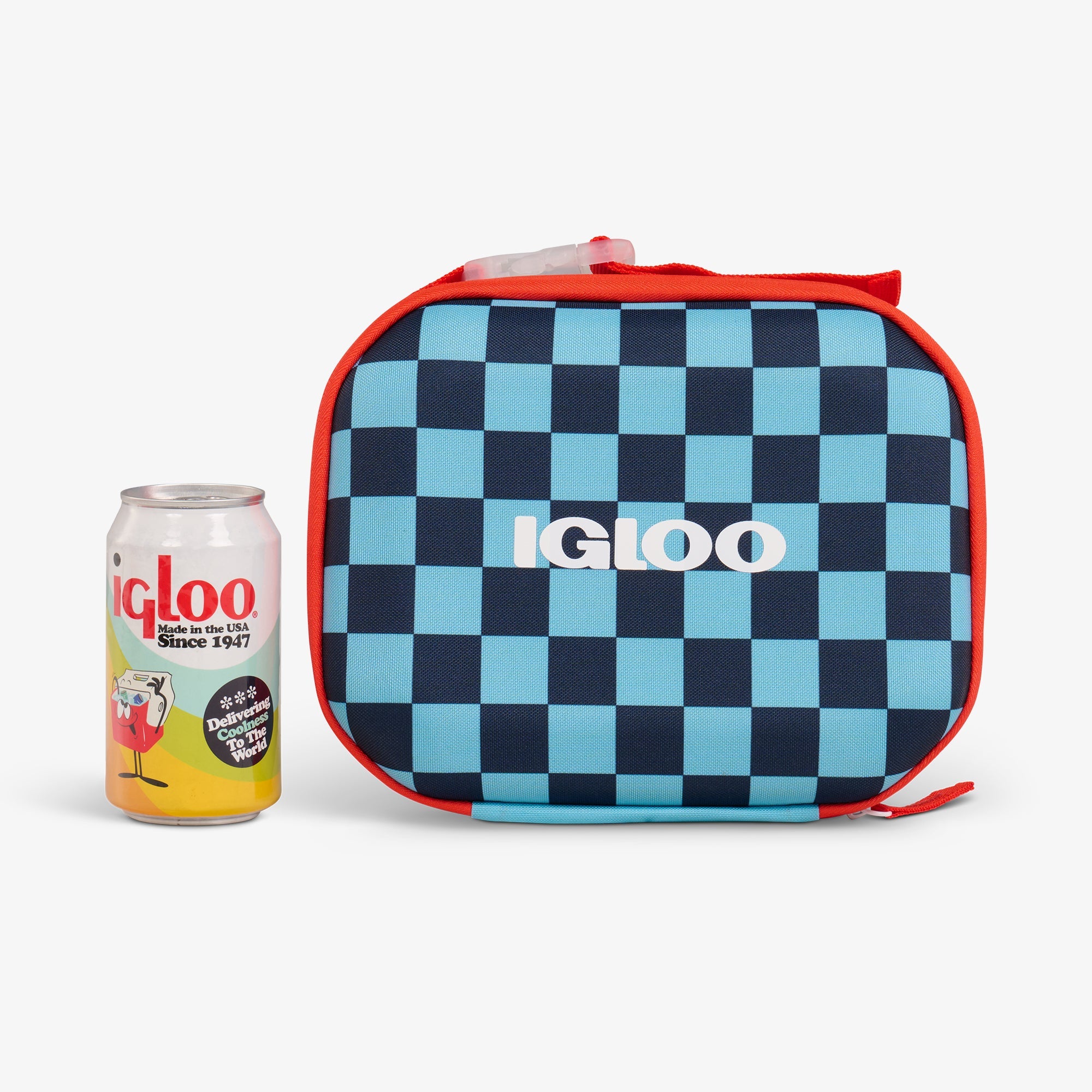 Kids Mini Modern Lunch I0 - Checkers - Size View