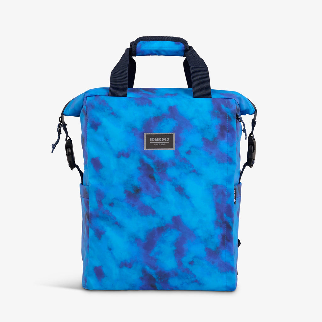 South Coast Snapdown 24-Can Backpack N1 - Blue Wash - Front View