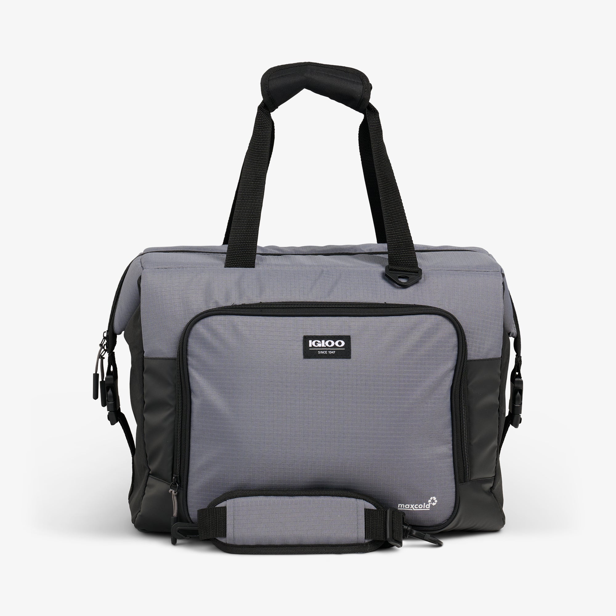 Latitude Snapdown 36-Can Cooler Bag F6 - Carbonite - Front View