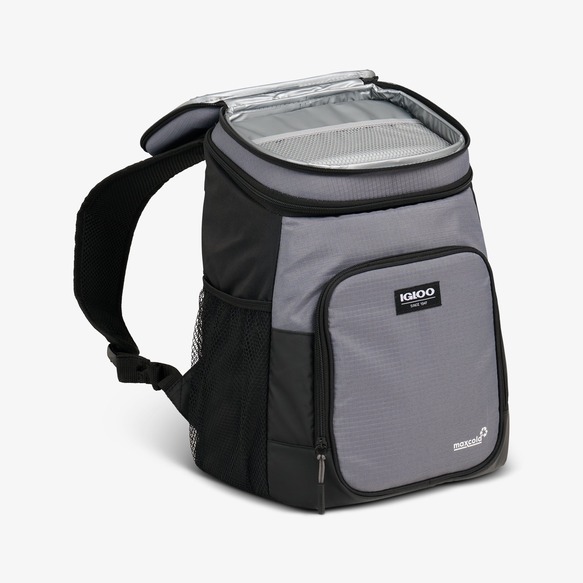 Latitude Hardtop 18-Can Backpack K6 - Carbonite - Open View