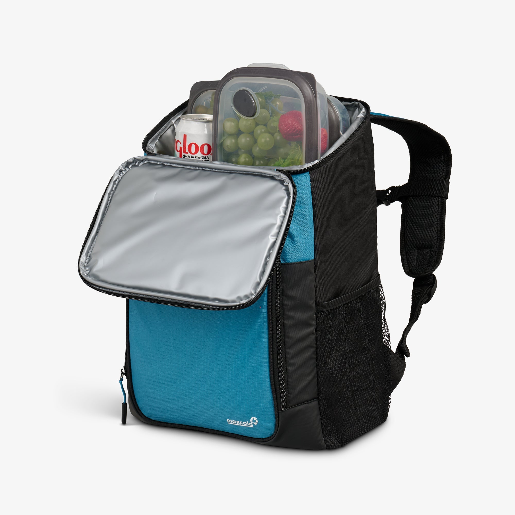 Latitude Top Grip 24-Can Backpack J3 - Modern Blue - Product View