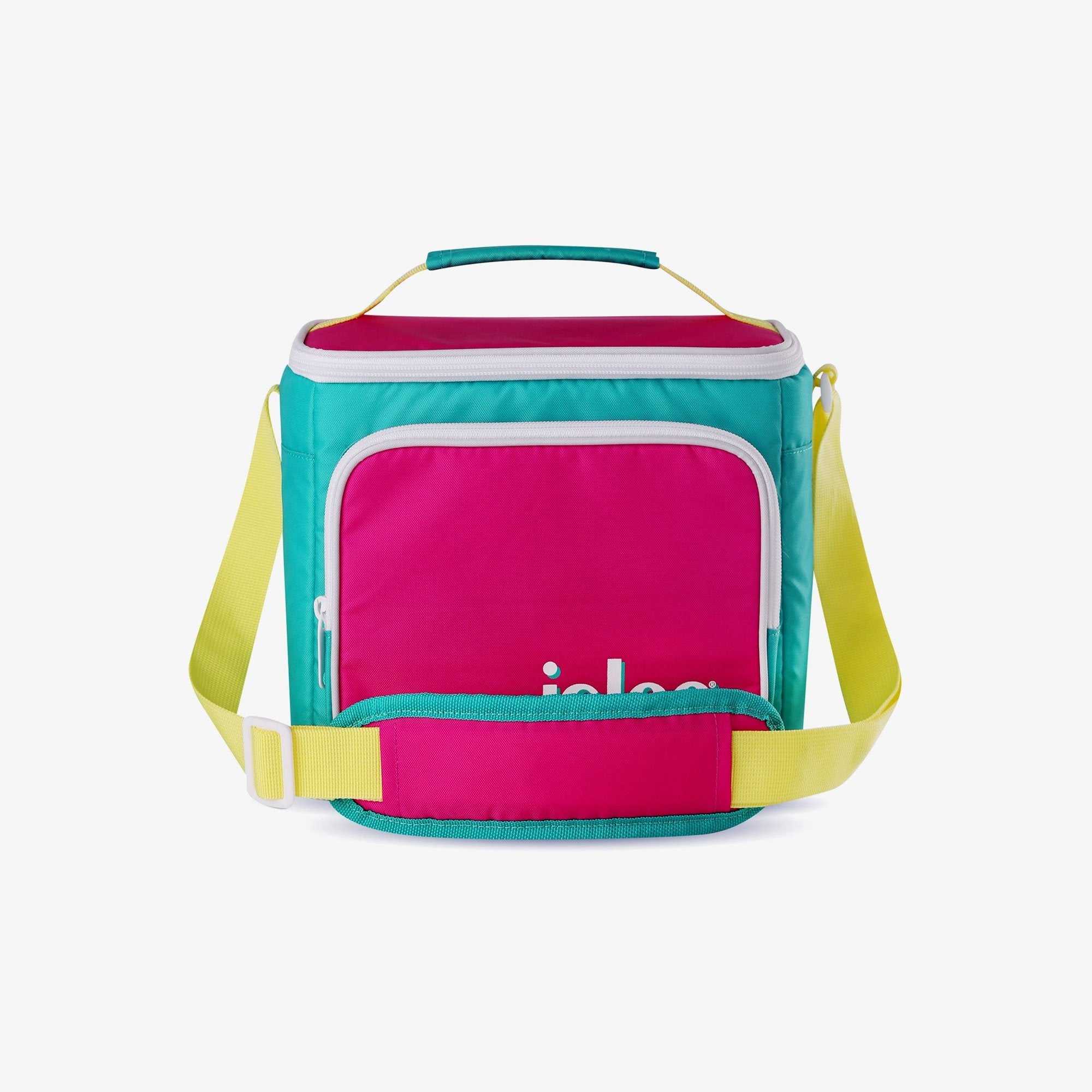 Retro Square Lunch Bag N0 - Jade - Product View