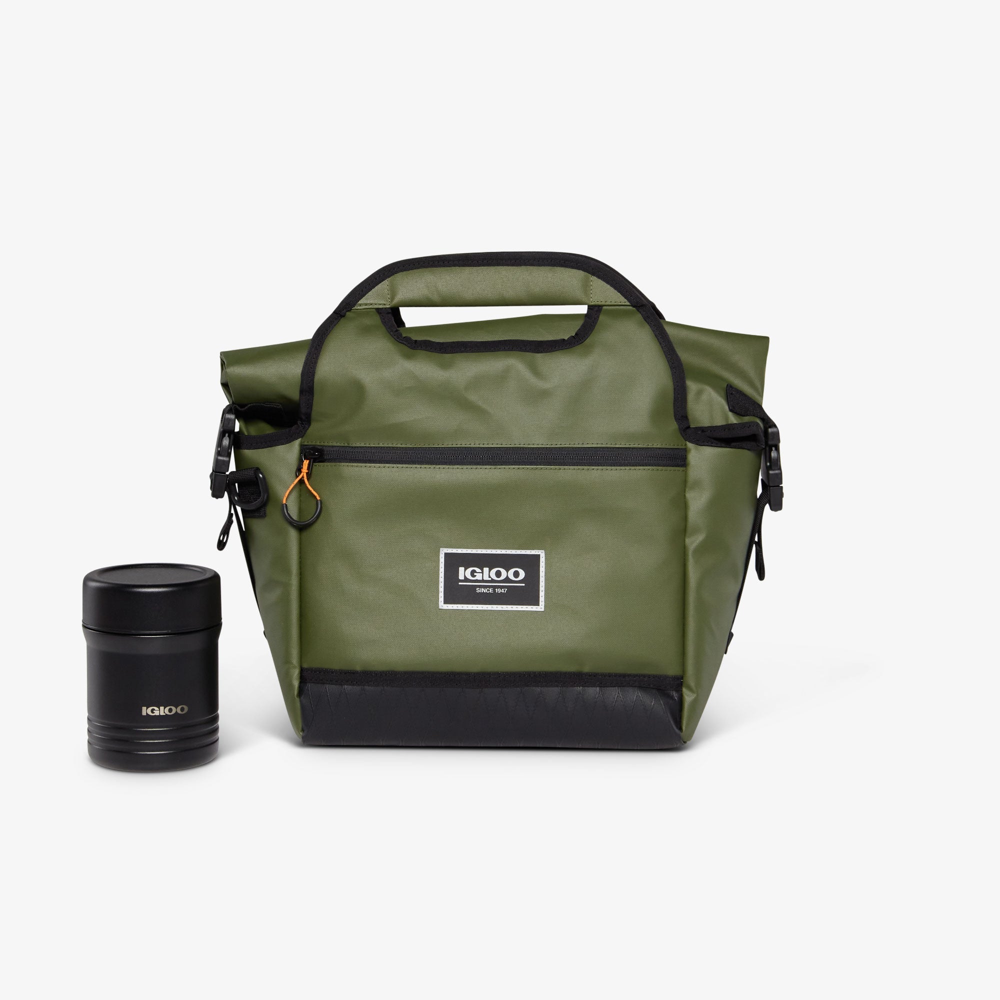 Pursuit 16-Can Lunch Bag X8 - Chive - Size View