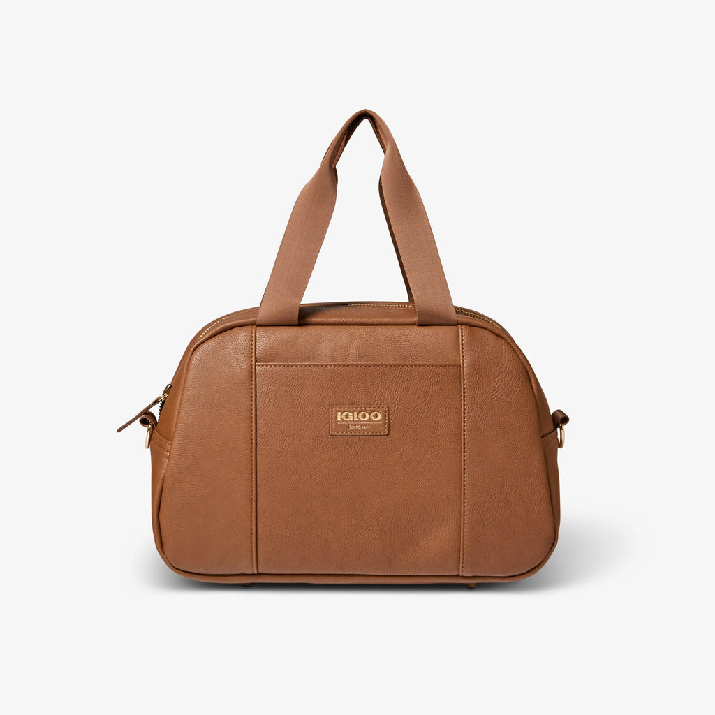 Igloo Luxe® Satchel Cooler Bag H4 - Cognac - Product View