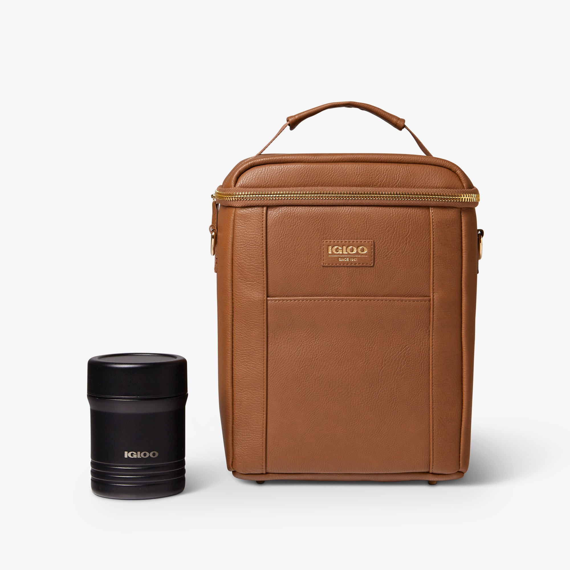 Igloo Luxe® Mini Convertible Backpack A9 - Cognac - Product View