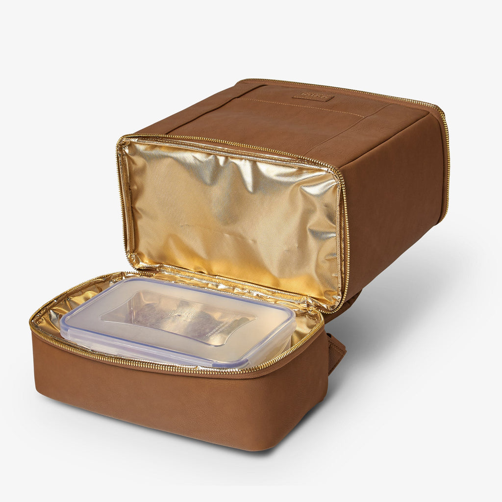 Igloo Luxe® Dual Compartment Backpack N1 - Cognac - Product View